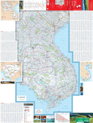 Vietnam,Laos, Cambodia Michelin Map 770