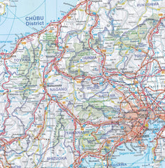 Japan Michelin Map 802