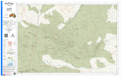 Huckitta F5311 AUSTopo 1:250,000 Map — AUSTopo 1:250,000 topographic map