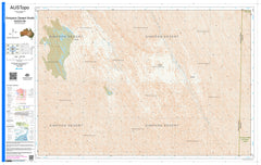 Simpson Desert North G5304 AUSTopo 1:250,000 Map
