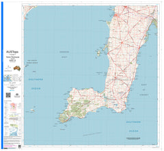 Yorke Peninsula Special I5312 AUSTopo 1:250,000 Map — AUSTopo 1:250,000 topographic map