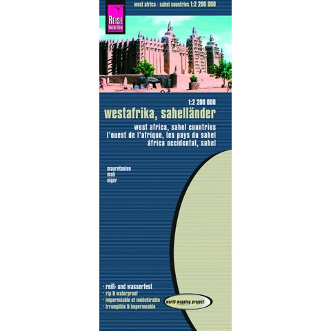 West Africa – Saharan Countries Folded Travel Map by Reise Know-How