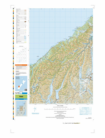 21 - Haast Topo250 map