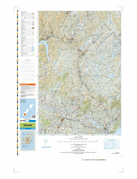 26 - Alexandra Topo250 map