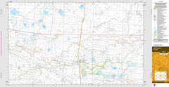 Booroorban 7828-S Topographic Map 1:50k