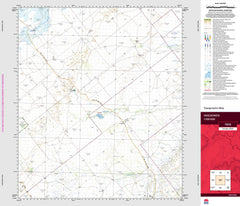 Innesowen 7835 Topographic Map 1:100k