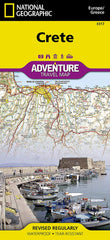 Crete National Geographic Folded Map