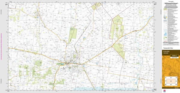 Wyalong 8330-S Topographic Map 1:50k