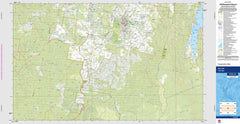 Batlow 8526-4N Topographic Map 1:25k