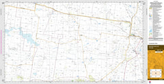 Burren Junction 8637-N Topographic Map 1:50k