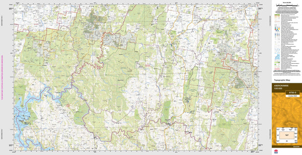 New South Wales 1:50,000 Topographic Maps