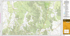 Bugaldie 8735-N Topographic Map 1:50k