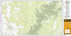Baradine 8736-S Topographic Map 1:50k