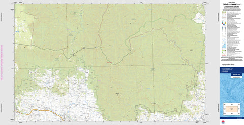 Yankees Gap 8824-4N Topographic Map 1:25k