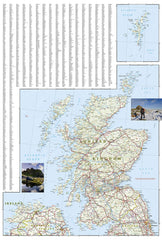 United Kingdom National Geographic Folded Map