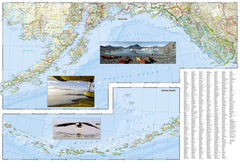 Alaska National Geographic Folded  Map