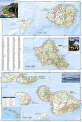 Hawaii National Geographic Folded Map