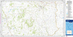 Ben Lomond 9237-4N Topographic Map 1:25k