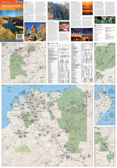 Top End & Gulf Hema 1000 x 700mm Laminated Wall Map