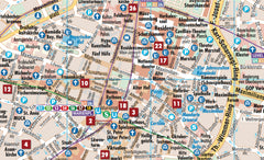 Munich Borch Folded Laminated Map