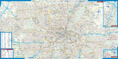 Munich Borch Folded Laminated Map