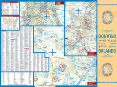 Orlando Borch Folded Laminated Map