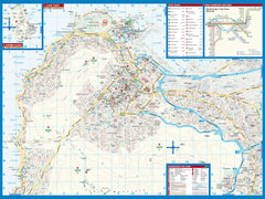 Cape Town Borch Folded Laminated Map