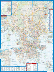 Helsinki Borch Folded Laminated Map