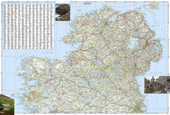 Ireland National Geographic Folded Map