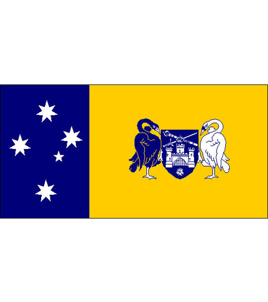 Australian Capital Territory ACT State Flag (knitted) 1800 x 900mm