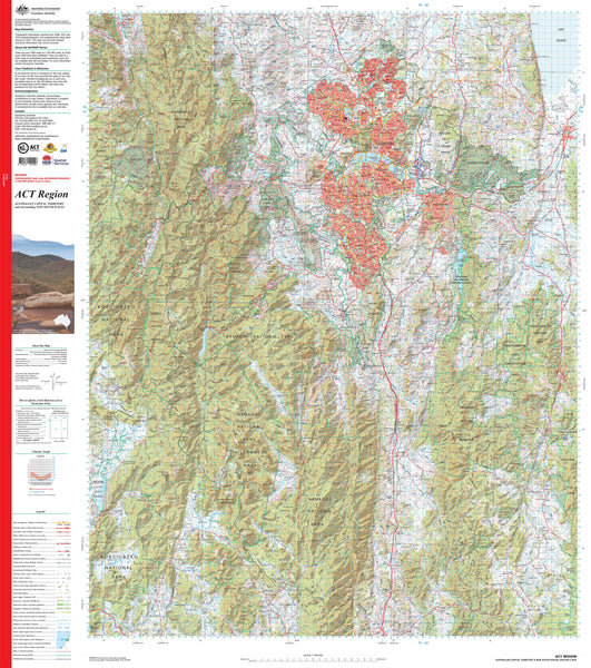 Australian Capital Territory Wall Maps