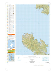 AZ34 - Moehau Topo50 map