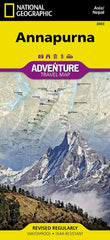 Annapurna National Geographic Folded Map
