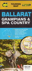 Ballarat Grampians & Spa Country UBD 382 Map