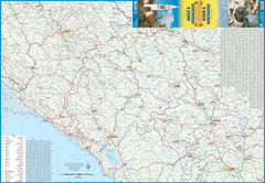 Bosnia - Montenegro ITMB Map