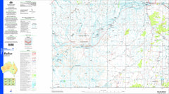 Bulloo SH54-04 Topographic Map 1:250k