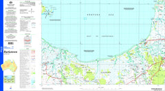 Burketown SE54-06 Topographic Map 1:250k