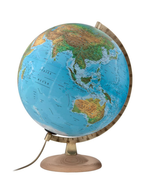 Illuminated World Globes