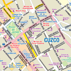 Cuzco & Peru South ITMB Map