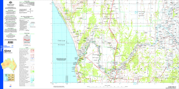 Western Australia 1:250k Topographic Maps