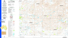 Bullen SG51-01 Topographic Map 1:250k