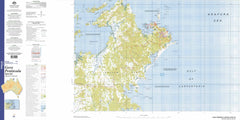 Gove Peninsula Special SD53-04 Topographic Map 1:250k