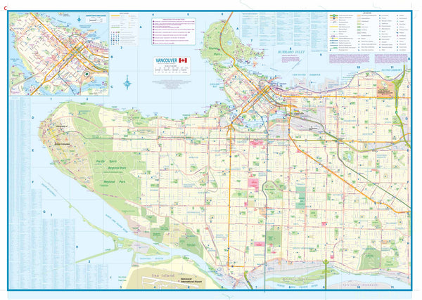 Vancouver Greater Vancouver ITMB Map