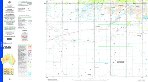 Jubilee SH52-05 Topographic Map 1:250k