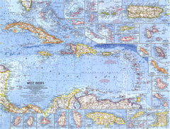 West Indies - Published 1962 by National Geographic