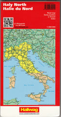 Italy North Hallwag Map