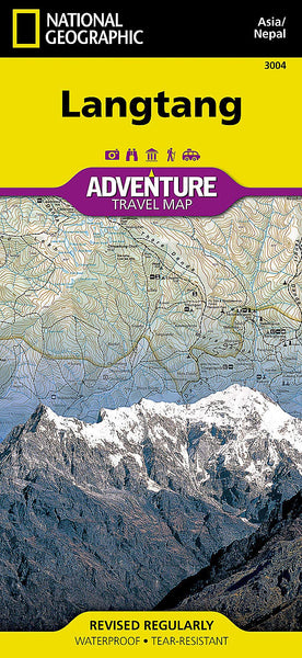 Langtang National Geographic Folded Map