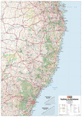 Sydney to Brisbane Hema Map