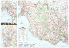 Melbourne to Adelaide Touring Map – Hema Maps (2nd Edition)