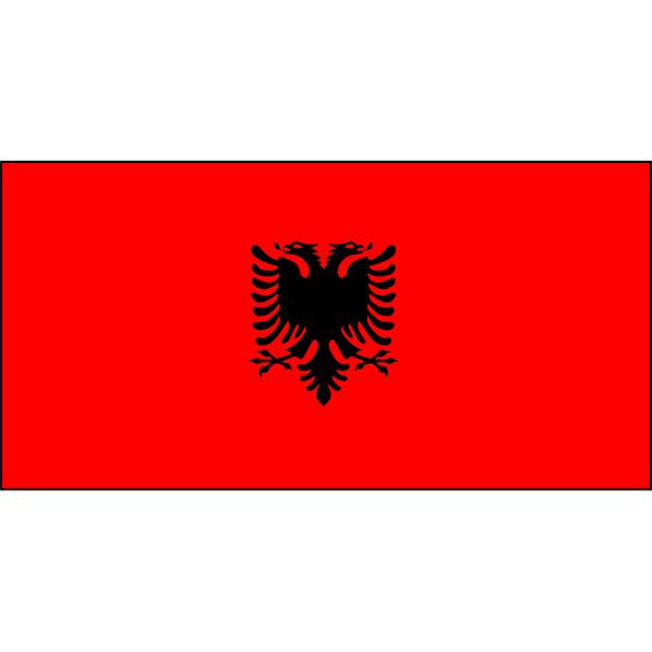 Albania Flag 1800 x 900mm